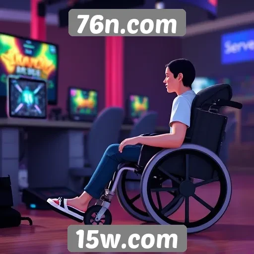 Acessibilidade em jogos no site 76n